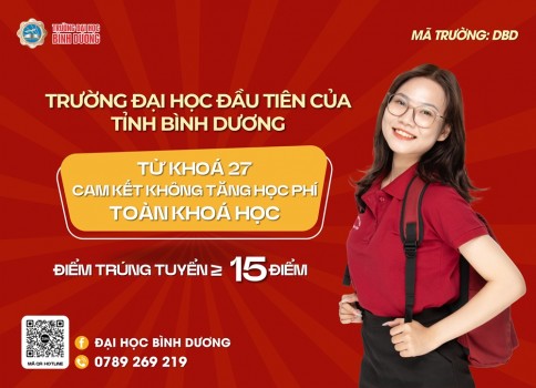 Trường Đại học Bình Dương cam kết ổn định học phí suốt 4 năm: sự lựa chọn an tâm