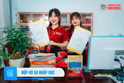 BDU hướng dẫn 7 bước nhập học đơn giản để trở thành tân sinh viên khóa 27.