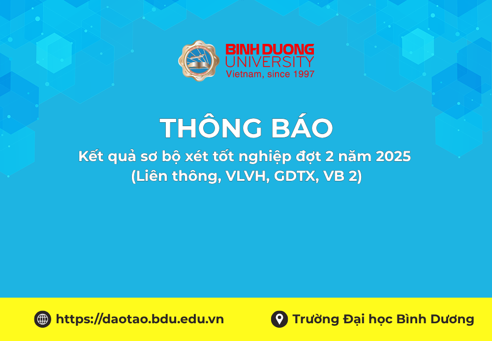 Kết quả sơ bộ xét tốt nghiệp đợt 2 năm 2025 Liên thông, VLVH, GDTX, VB 2