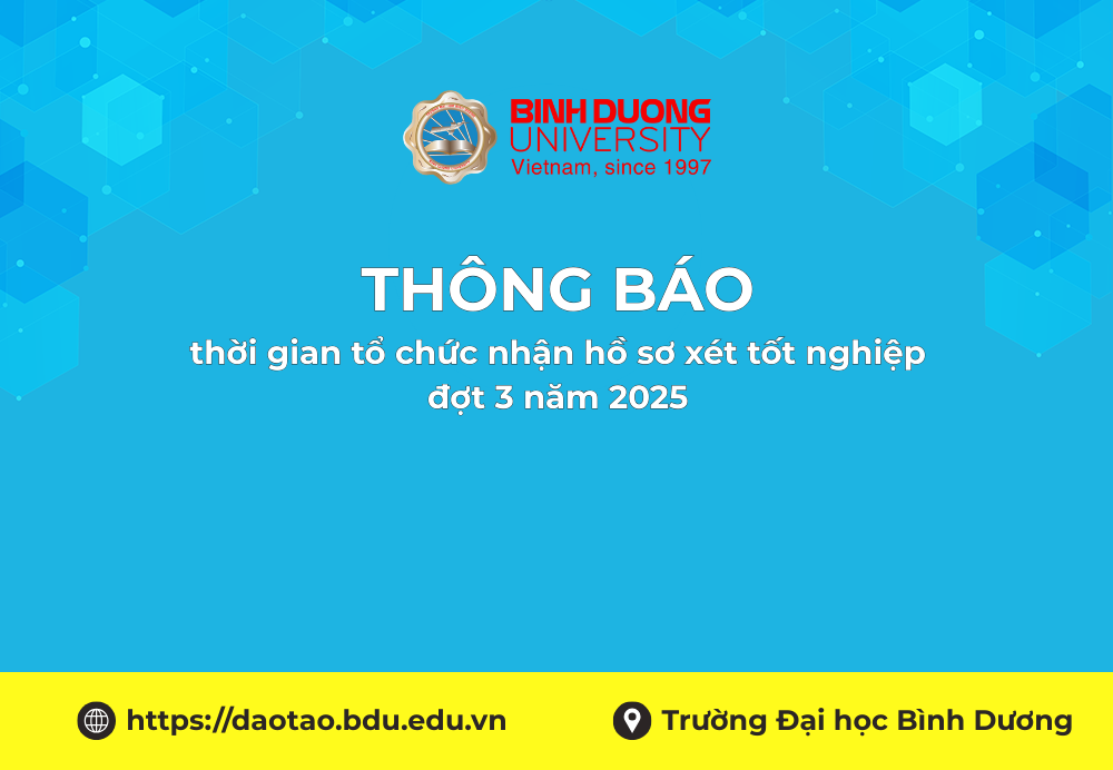 TB  thời gian tổ chức nhận hồ sơ xét tốt nghiệp đợt 3 năm 2025