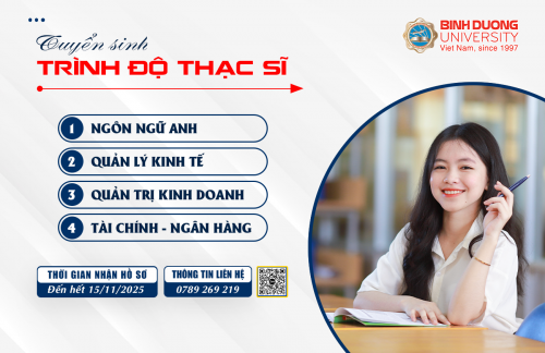Thông báo tuyển sinh trình độ thạc sĩ đợt 3 năm 2025