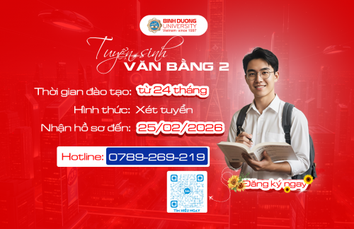 Tuyển sinh trình độ đại học cho người đã có bằng tốt nghiệp đại học, hình thức đào tạo chính quy, vừa làm vừa học, đợt 1 năm 2026