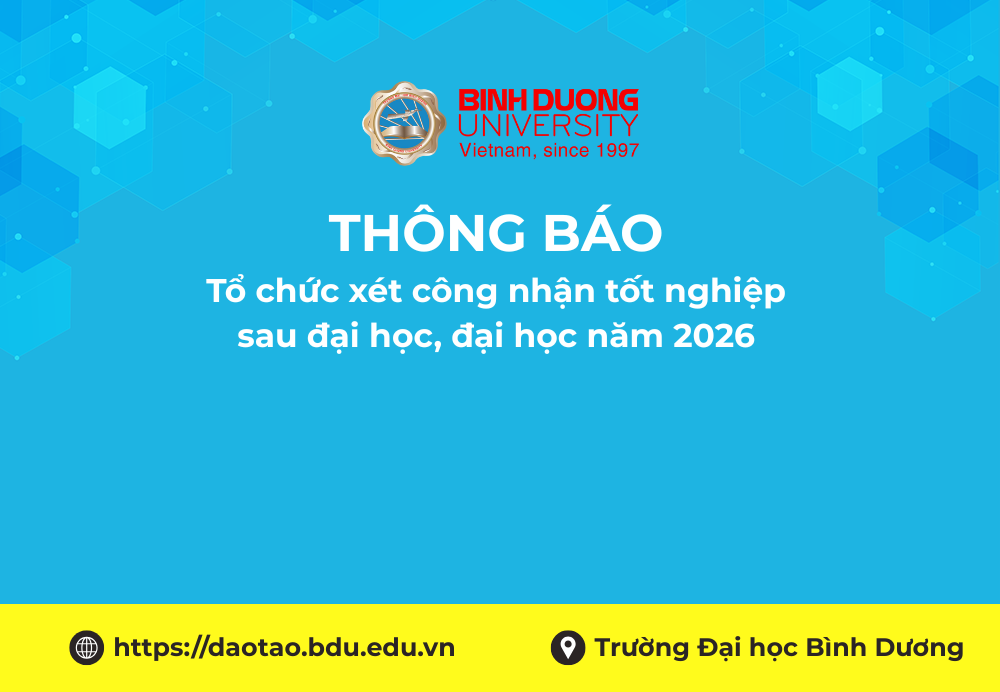 Tổ chức xét công nhận tốt nghiệp sau đại học, đại học năm 2026