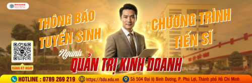 Thông báo tuyển sinh đào tạo trình độ tiến sĩ đợt 1 năm 2026