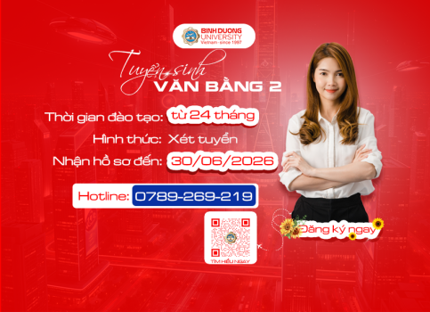 Tuyển sinh trình độ Đại học   vừa làm vừa học, đợt 2 năm 2026