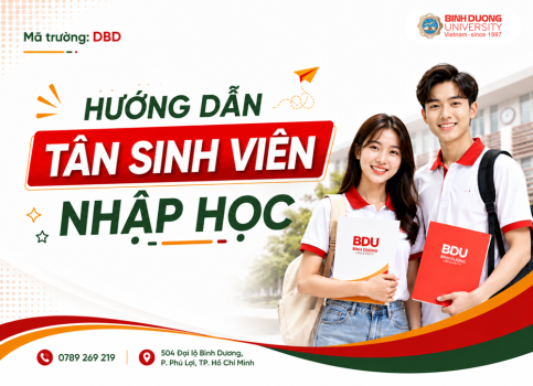 BDU hướng dẫn 7 bước nhập học đơn giản để trở thành tân sinh viên Khóa 29