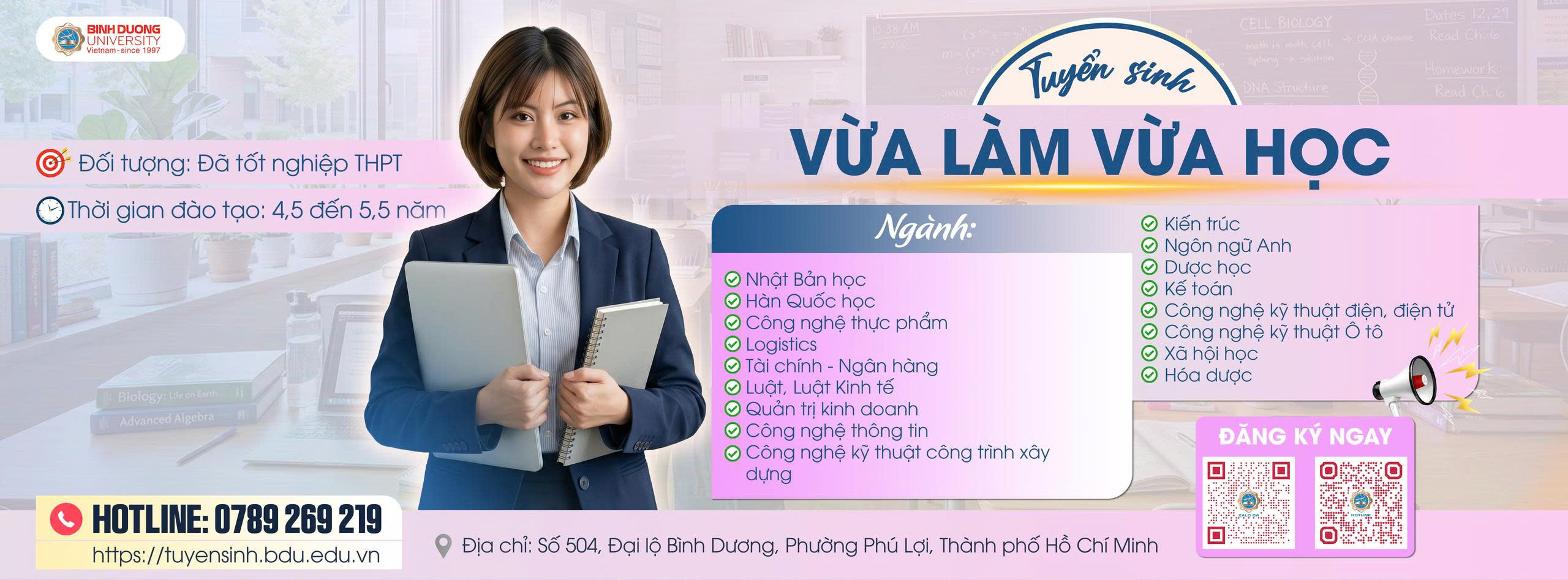 banner VLVH dot 2 nam 2026 tuyensinh bdu edu vn